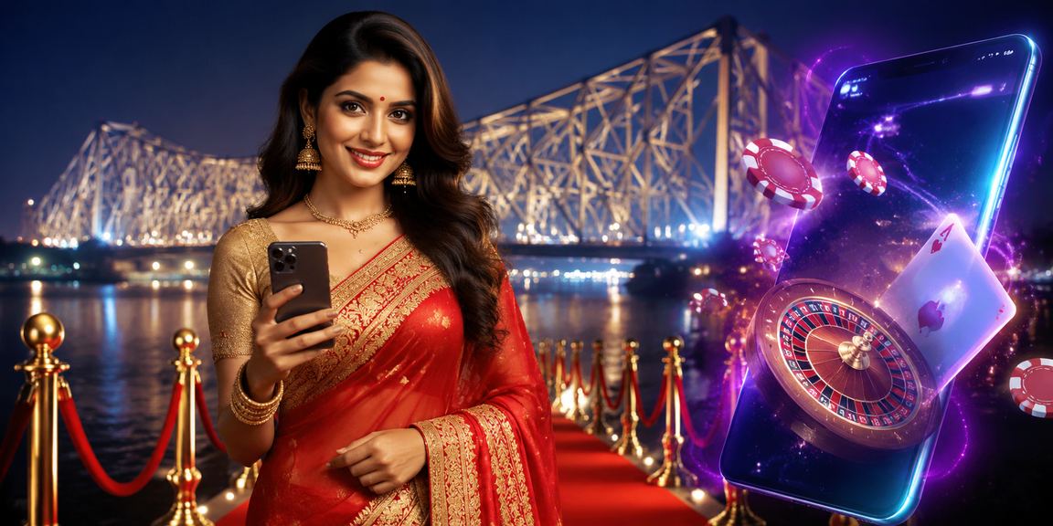Indian woman celebrating sports betting success